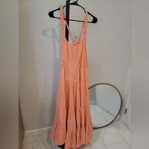 Greek Archaic Kori Cotton Flowy Dress  Size XS